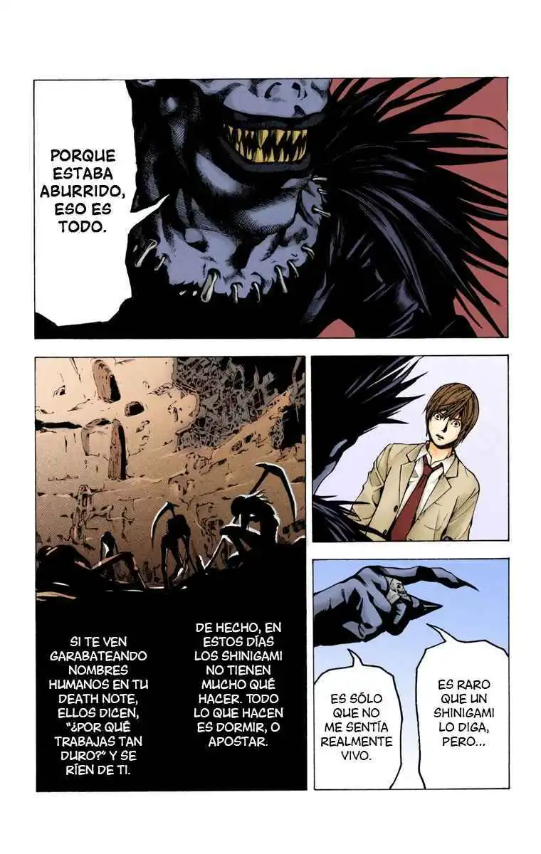 Página 24 — Death Note - full color Capítulo 1.1