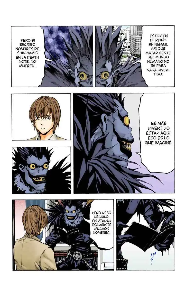 Página 1 — Death Note - full color Capítulo 1.2