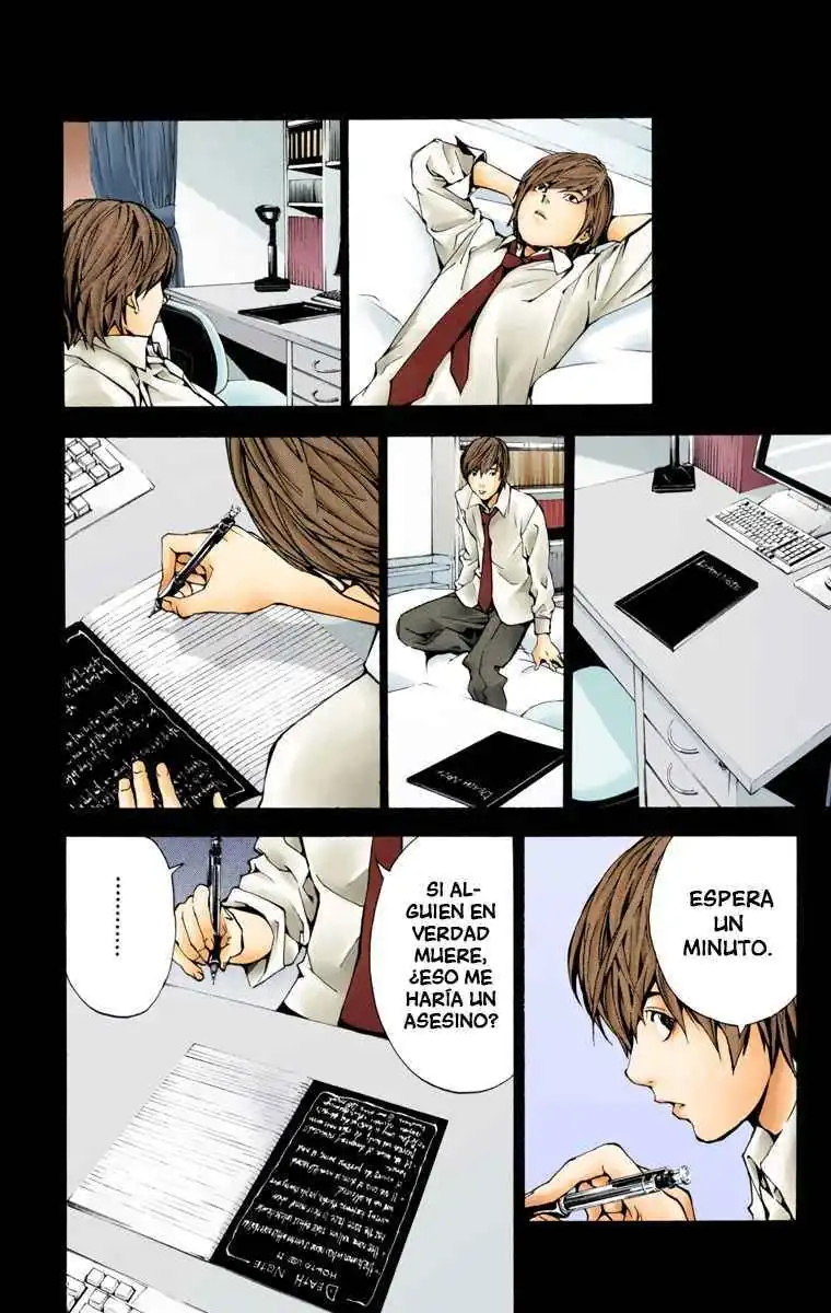 Página 3 — Death Note - full color Capítulo 1.2