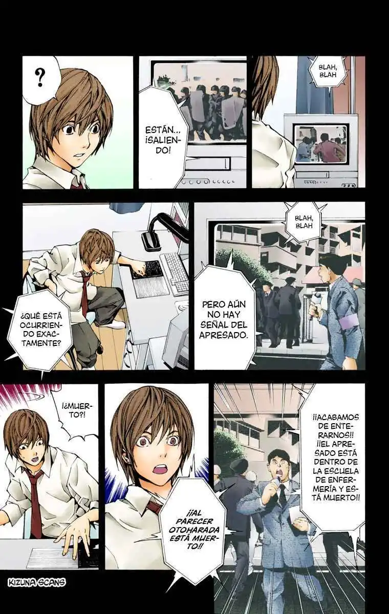 Página 6 — Death Note - full color Capítulo 1.2
