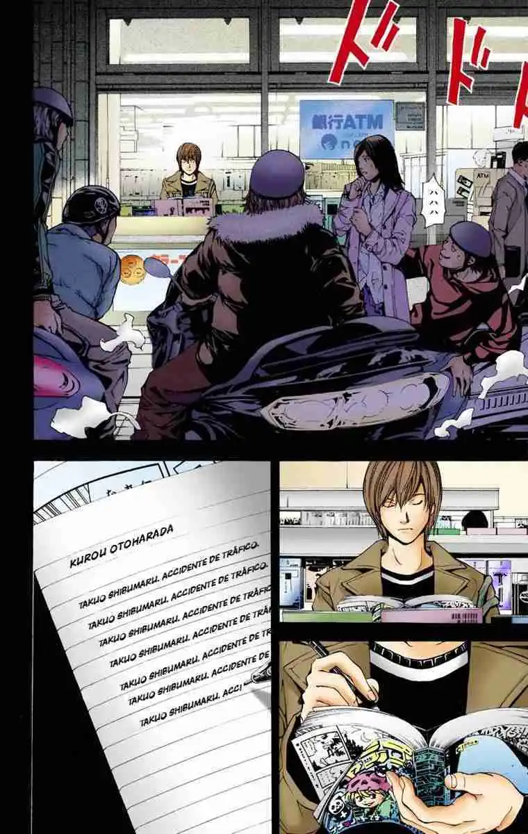 Página 11 — Death Note - full color Capítulo 1.2