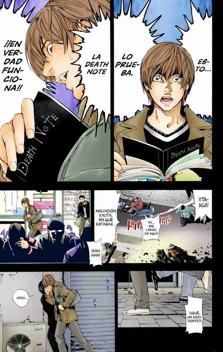 Página 14 — Death Note - full color Capítulo 1.2