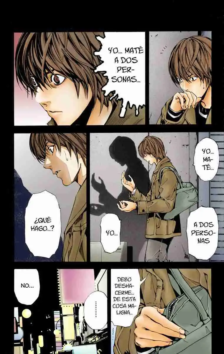 Página 15 — Death Note - full color Capítulo 1.2
