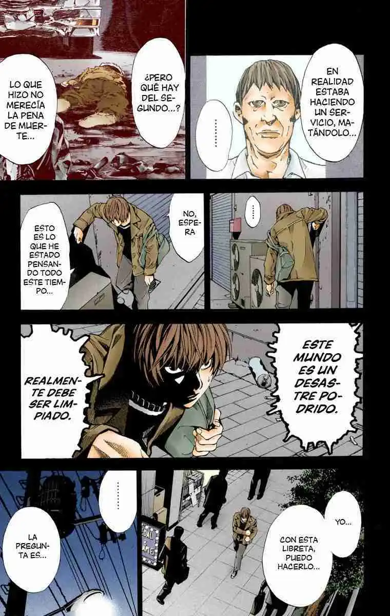 Página 16 — Death Note - full color Capítulo 1.2