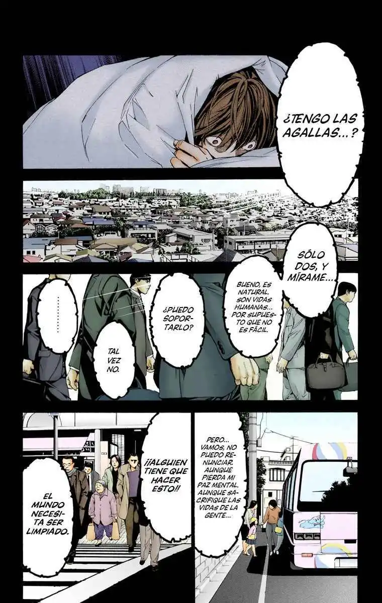 Página 17 — Death Note - full color Capítulo 1.2