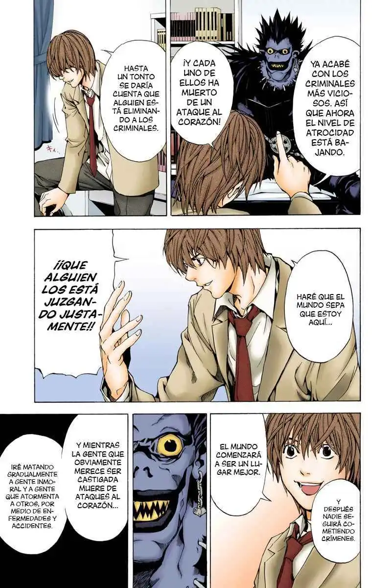 Página 20 — Death Note - full color Capítulo 1.2