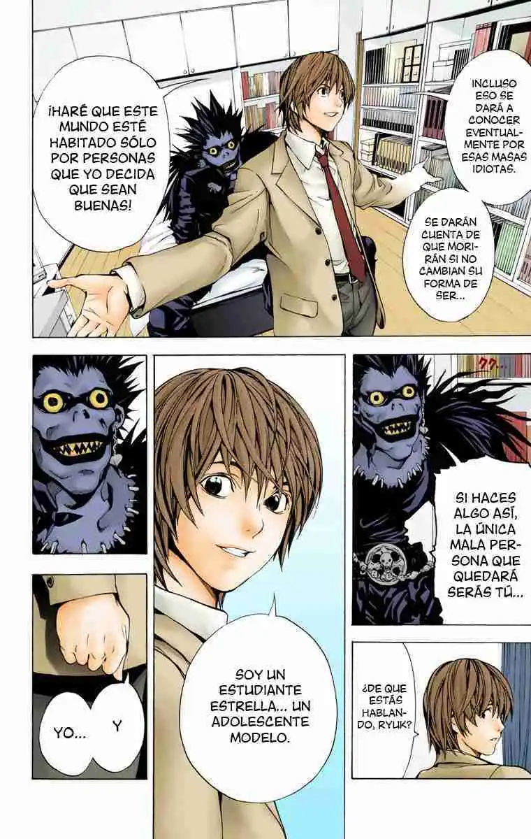 Página 21 — Death Note - full color Capítulo 1.2