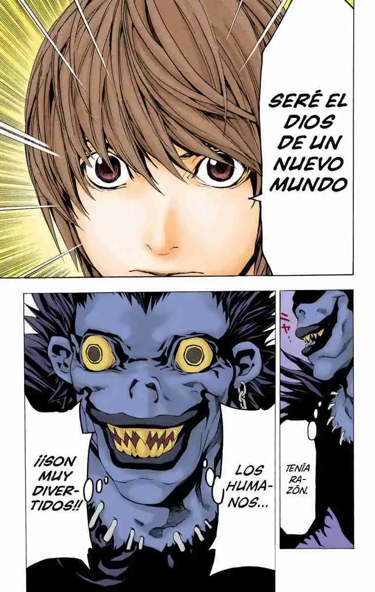 Página 22 — Death Note - full color Capítulo 1.2