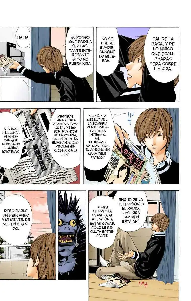 Página 5 — Death Note - full color Capítulo 3