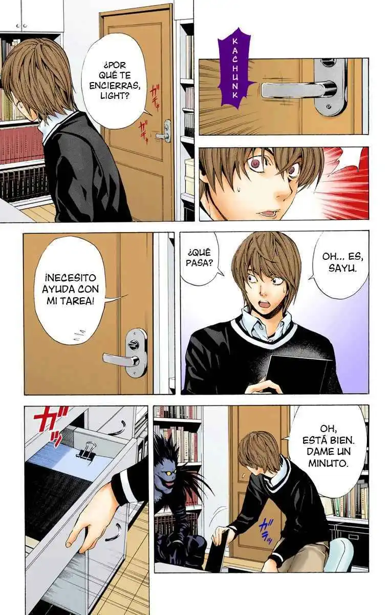 Página 7 — Death Note - full color Capítulo 3