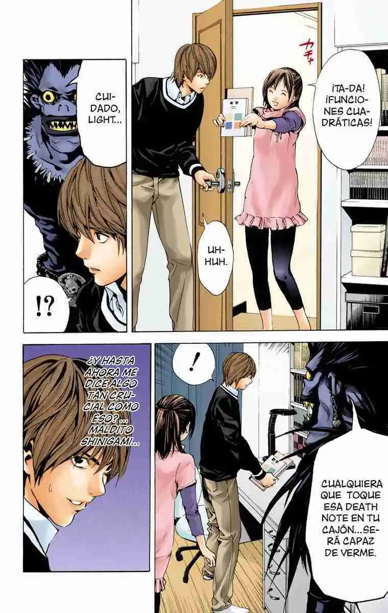 Página 8 — Death Note - full color Capítulo 3