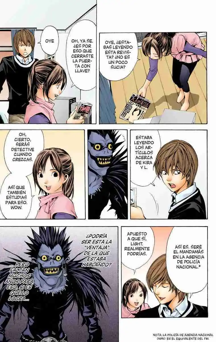 Página 9 — Death Note - full color Capítulo 3