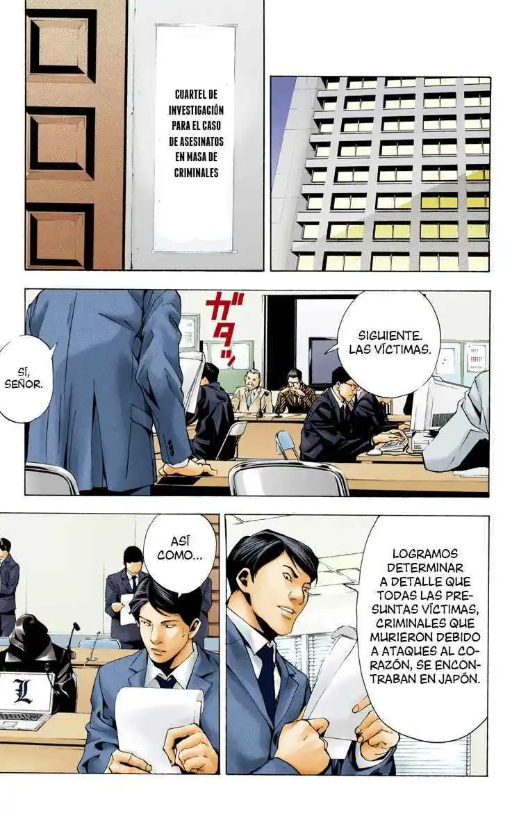 Página 11 — Death Note - full color Capítulo 3