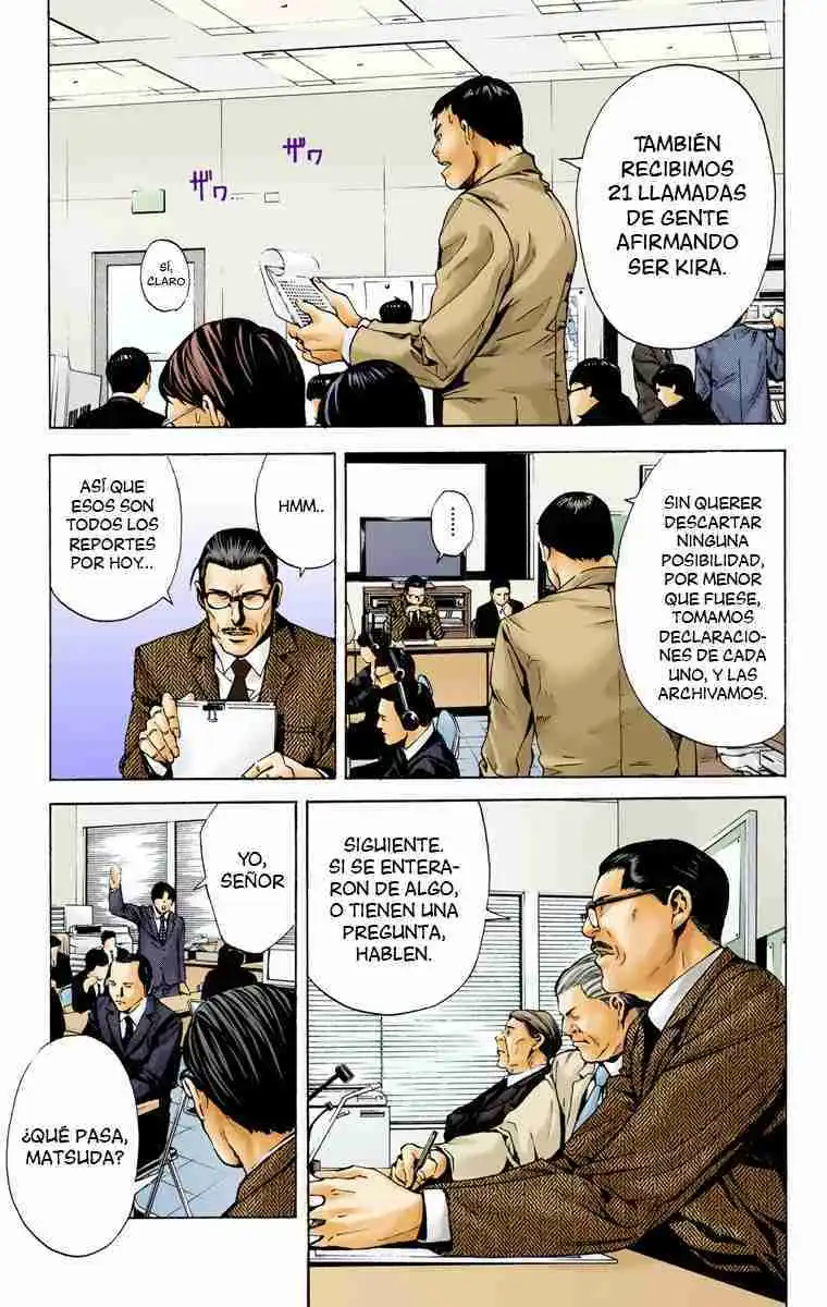 Página 13 — Death Note - full color Capítulo 3