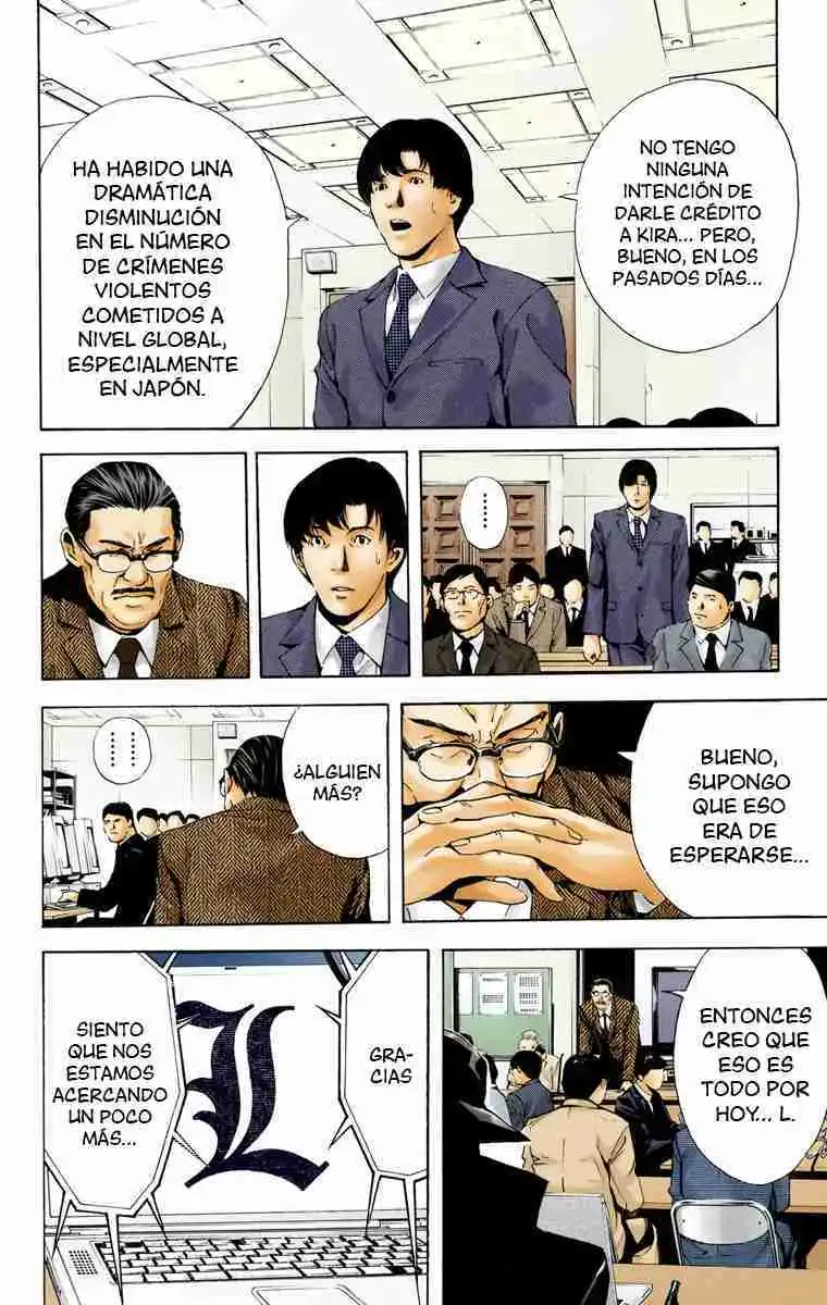 Página 14 — Death Note - full color Capítulo 3