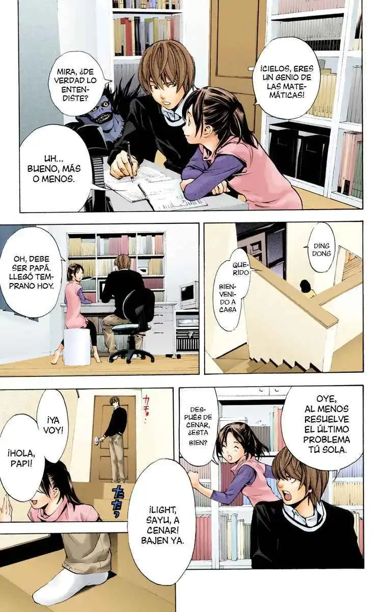 Página 17 — Death Note - full color Capítulo 3