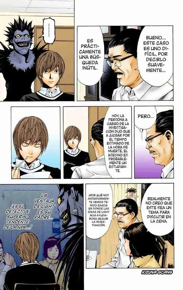 Página 21 — Death Note - full color Capítulo 3