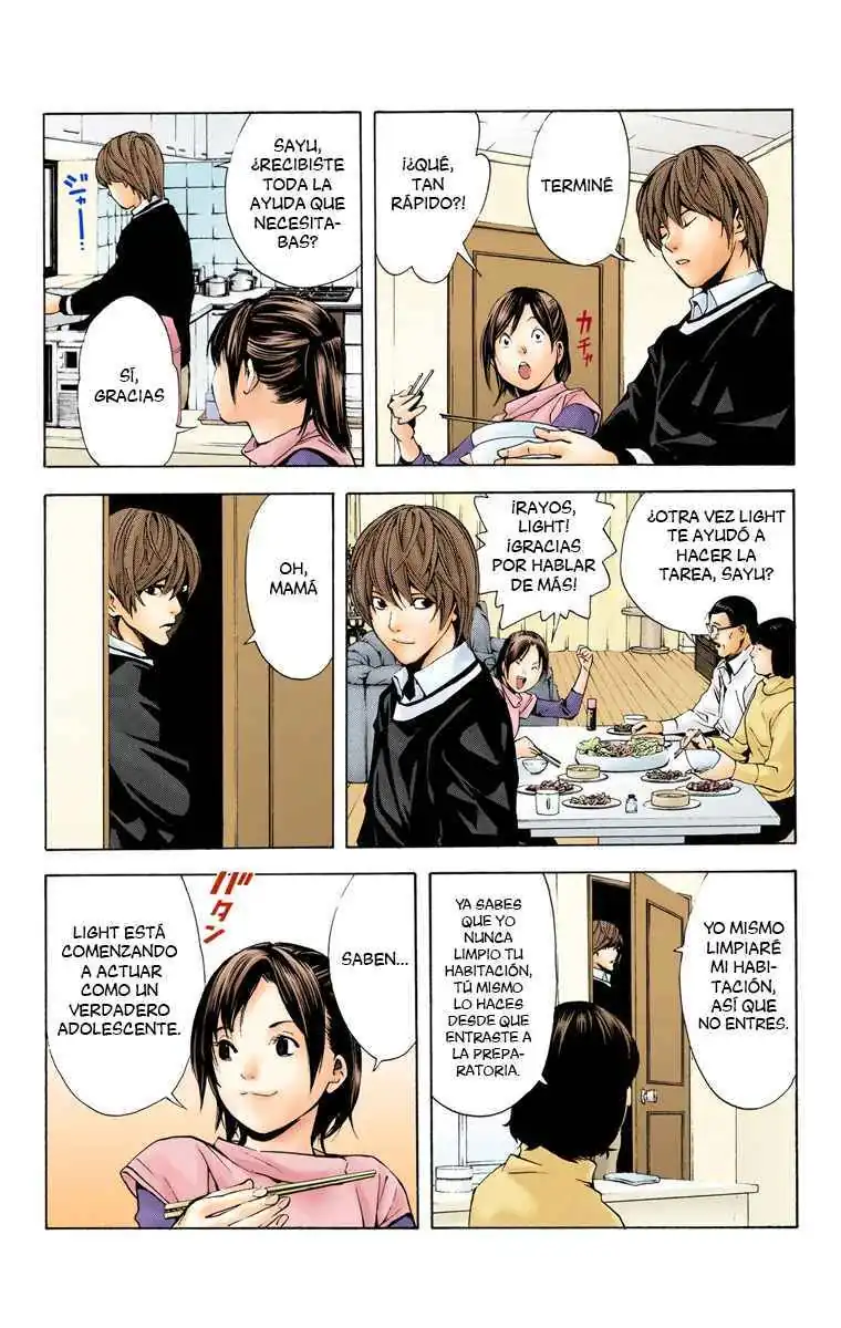 Página 22 — Death Note - full color Capítulo 3