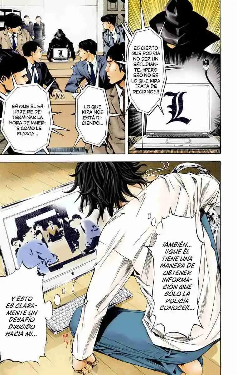 Página 25 — Death Note - full color Capítulo 3