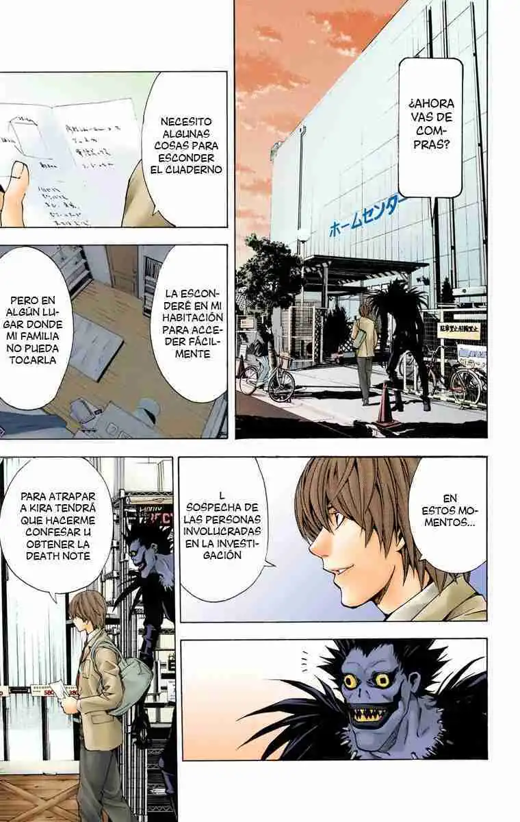 Página 5 — Death Note - full color Capítulo 4