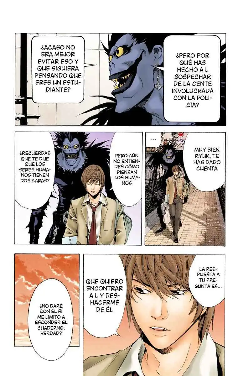 Página 7 — Death Note - full color Capítulo 4