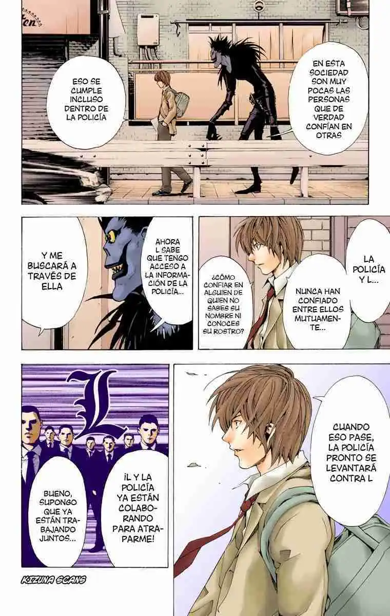 Página 8 — Death Note - full color Capítulo 4