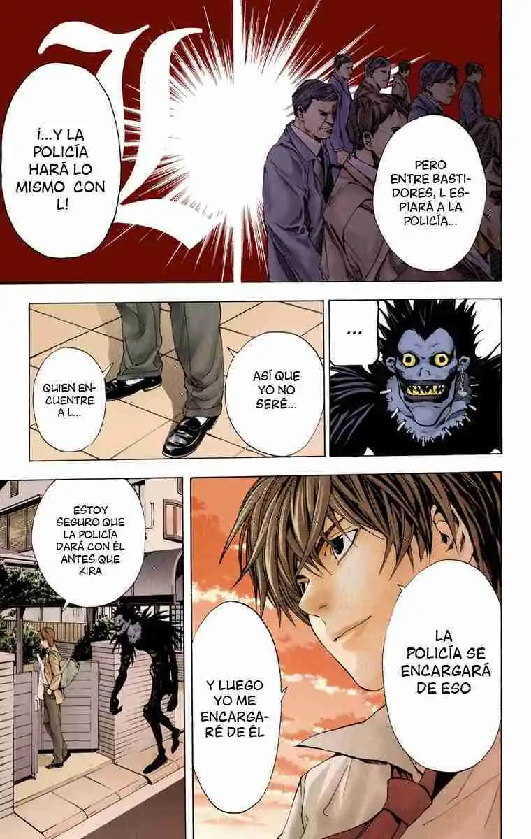 Página 9 — Death Note - full color Capítulo 4