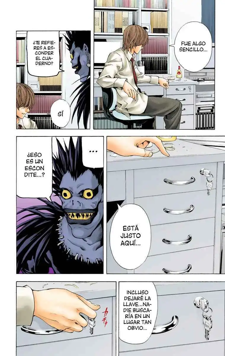 Página 14 — Death Note - full color Capítulo 4
