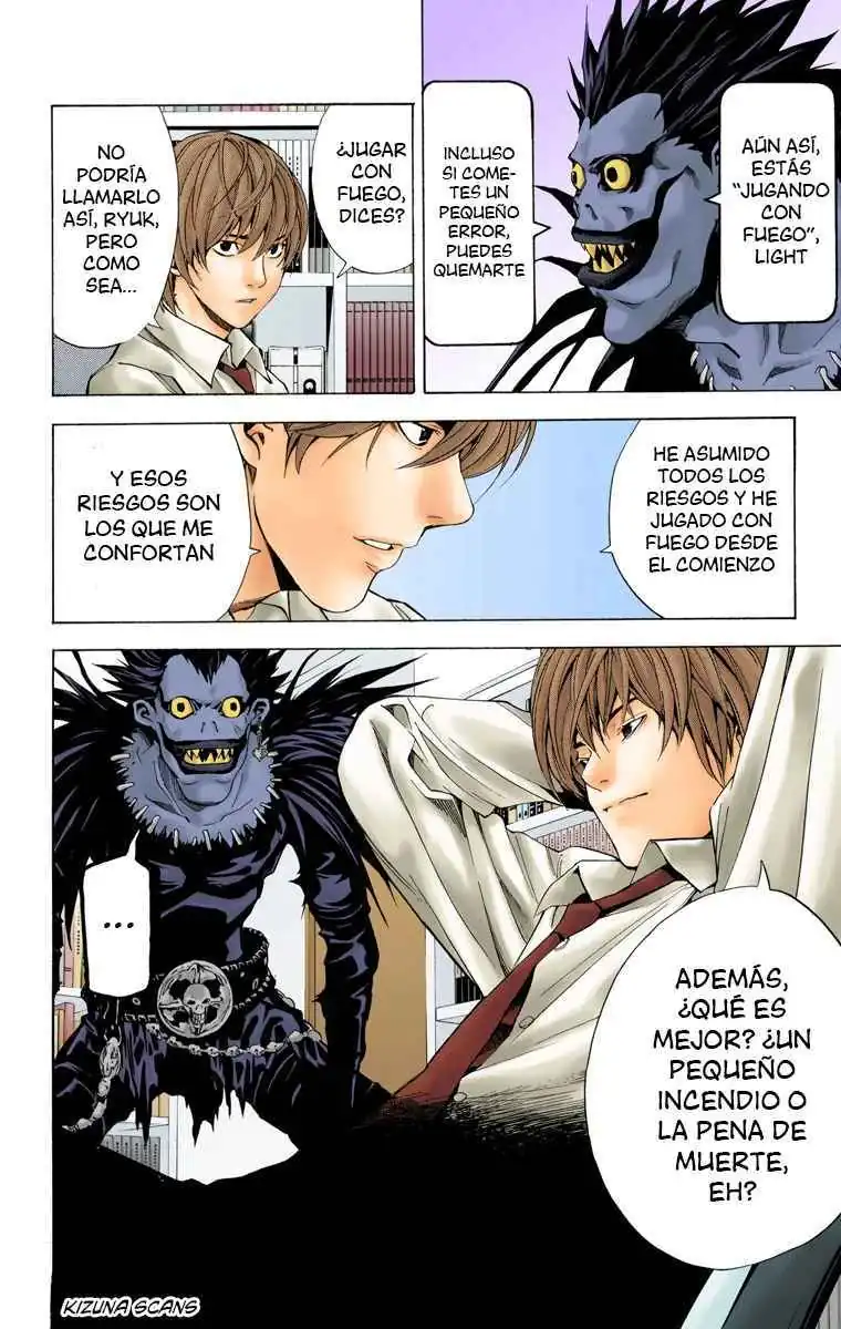 Página 18 — Death Note - full color Capítulo 4