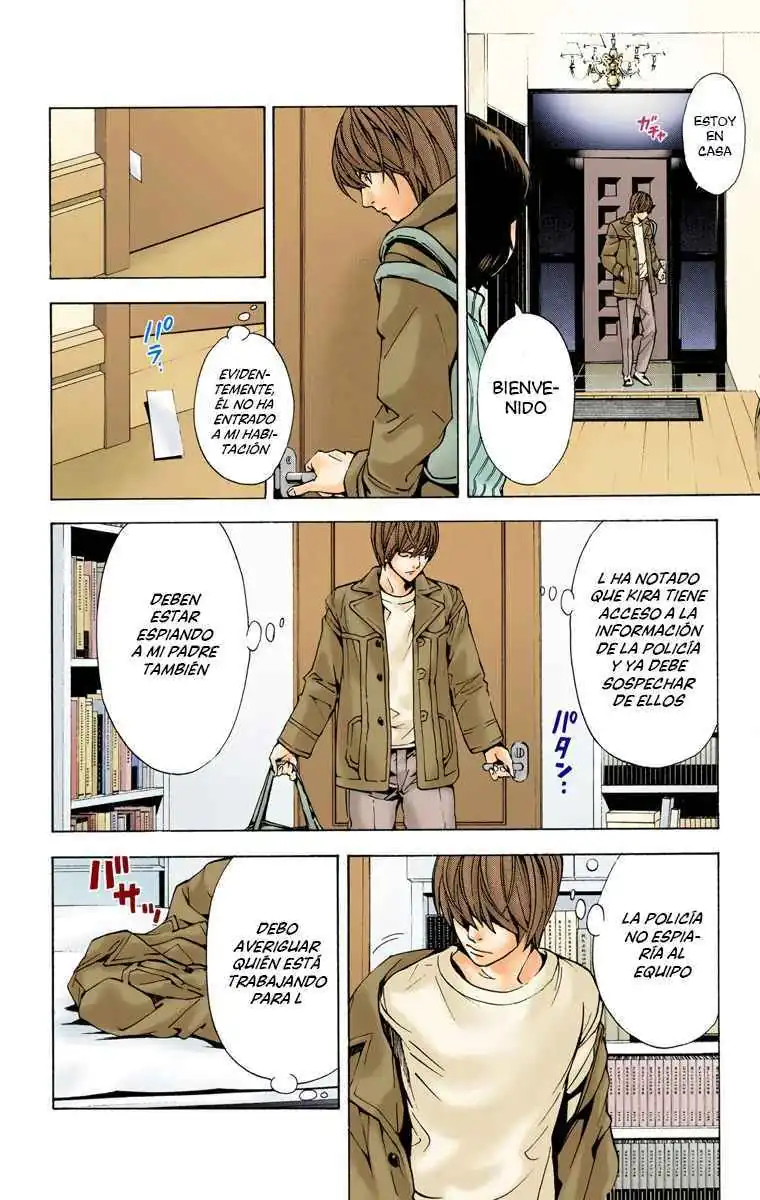 Página 8 — Death Note - full color Capítulo 5