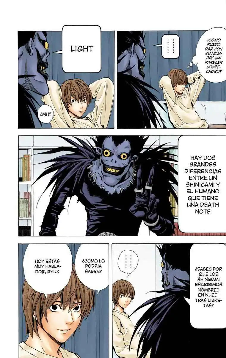 Página 10 — Death Note - full color Capítulo 5