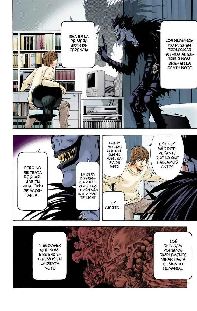Página 14 — Death Note - full color Capítulo 5