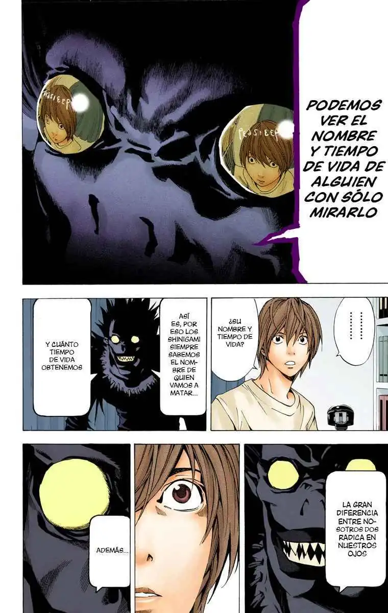 Página 16 — Death Note - full color Capítulo 5