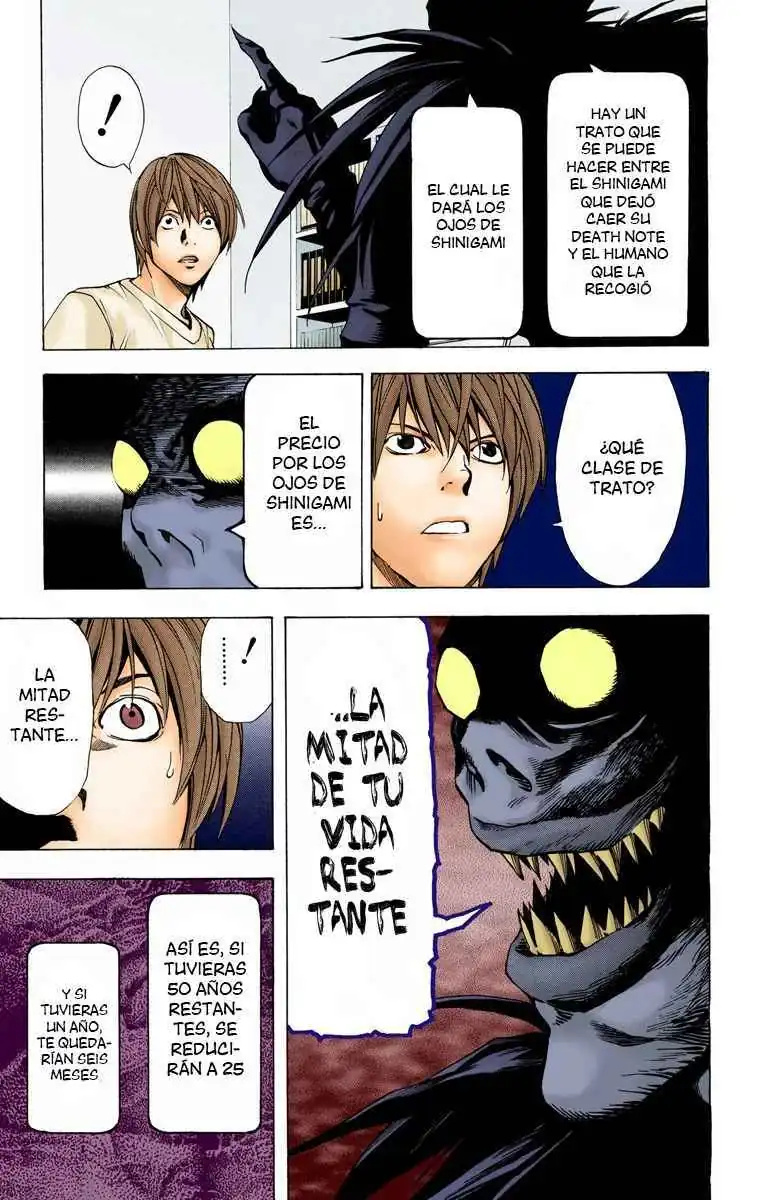 Página 17 — Death Note - full color Capítulo 5