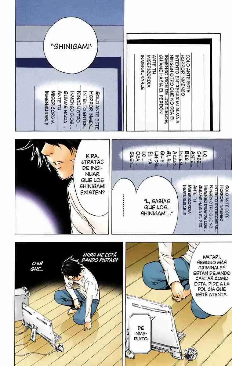 Página 13 — Death Note - full color Capítulo 8