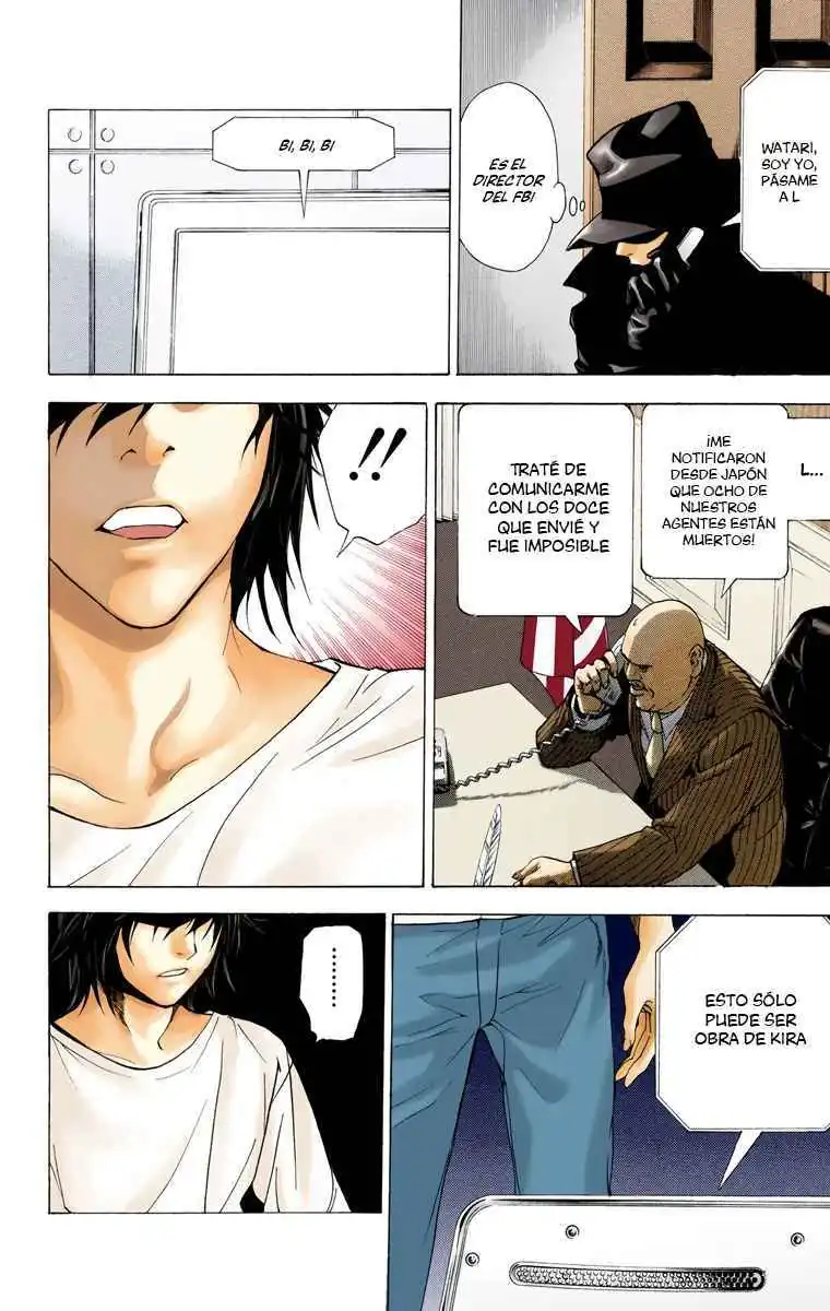 Página 15 — Death Note - full color Capítulo 8