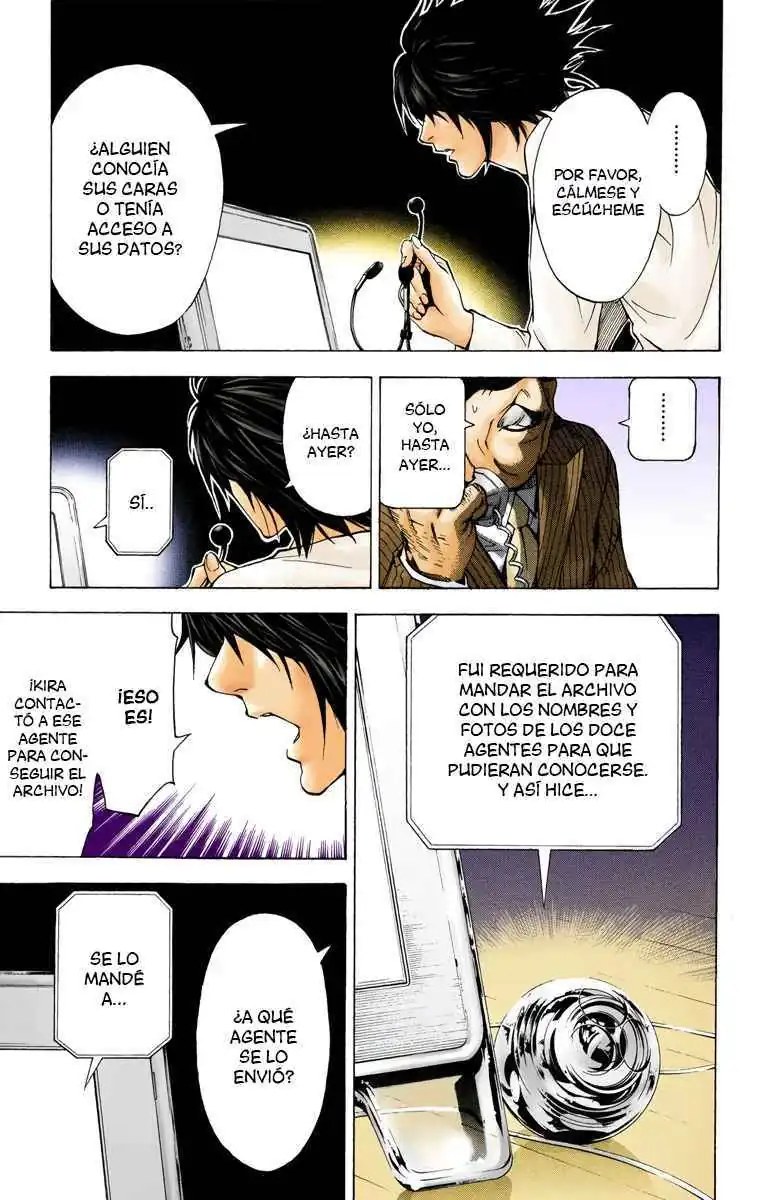 Página 16 — Death Note - full color Capítulo 8