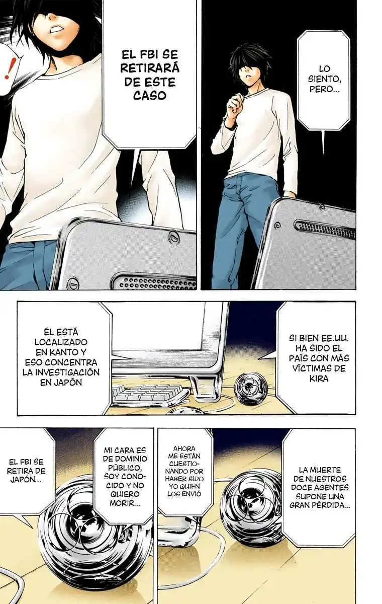 Página 18 — Death Note - full color Capítulo 8