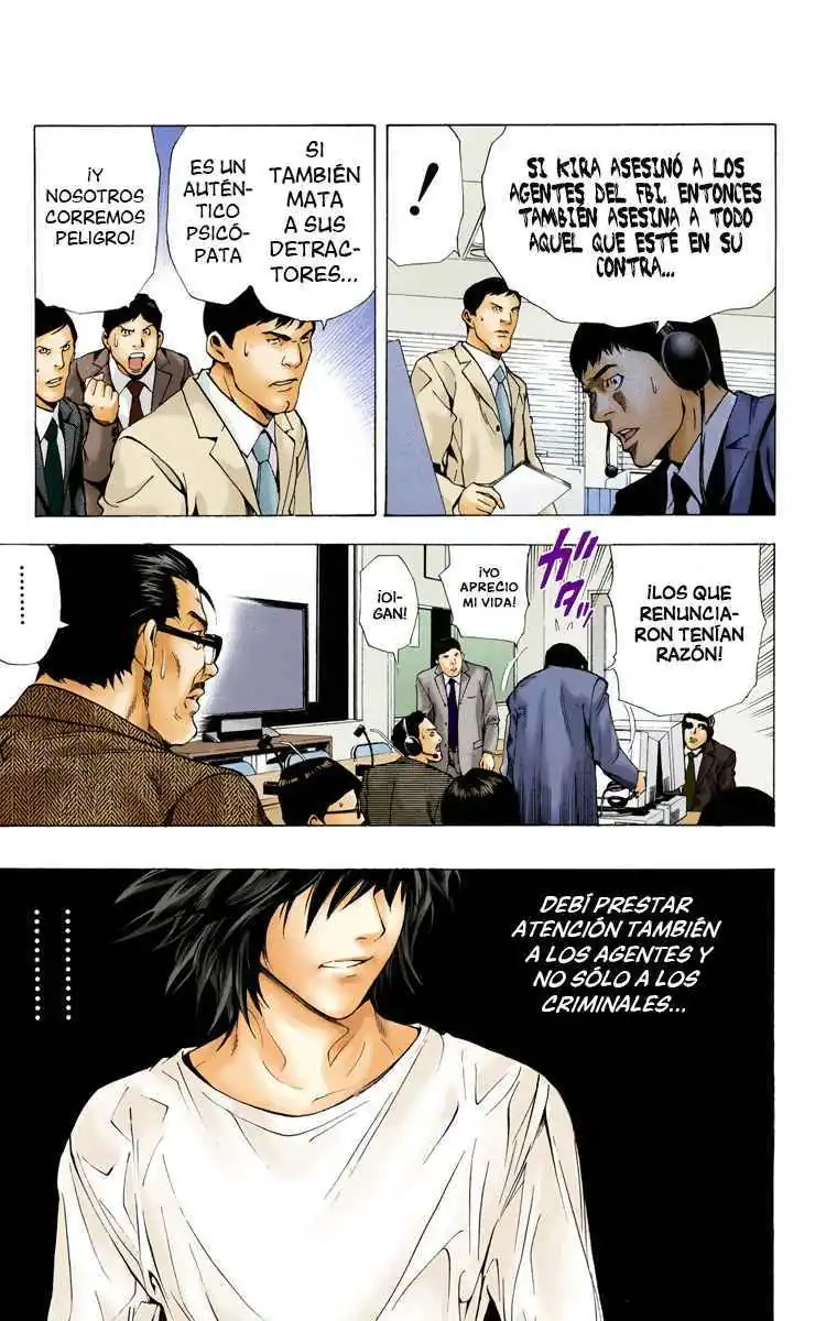 Página 20 — Death Note - full color Capítulo 8