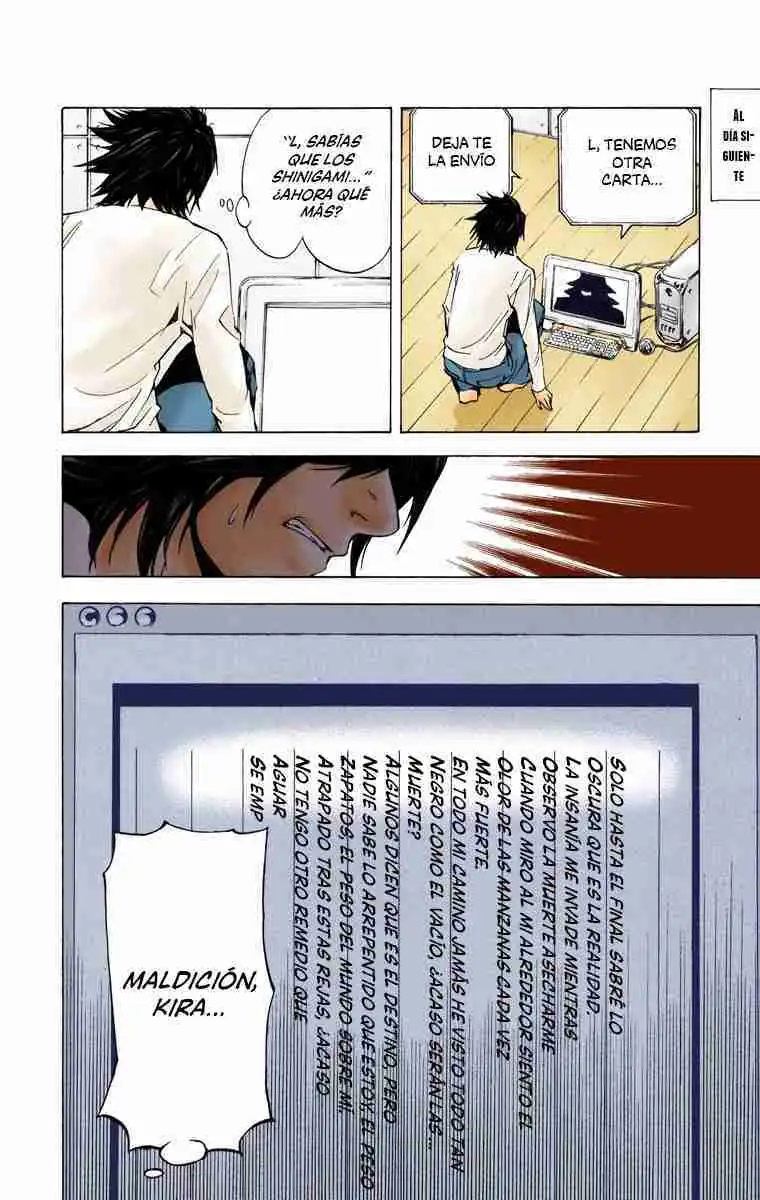 Página 21 — Death Note - full color Capítulo 8