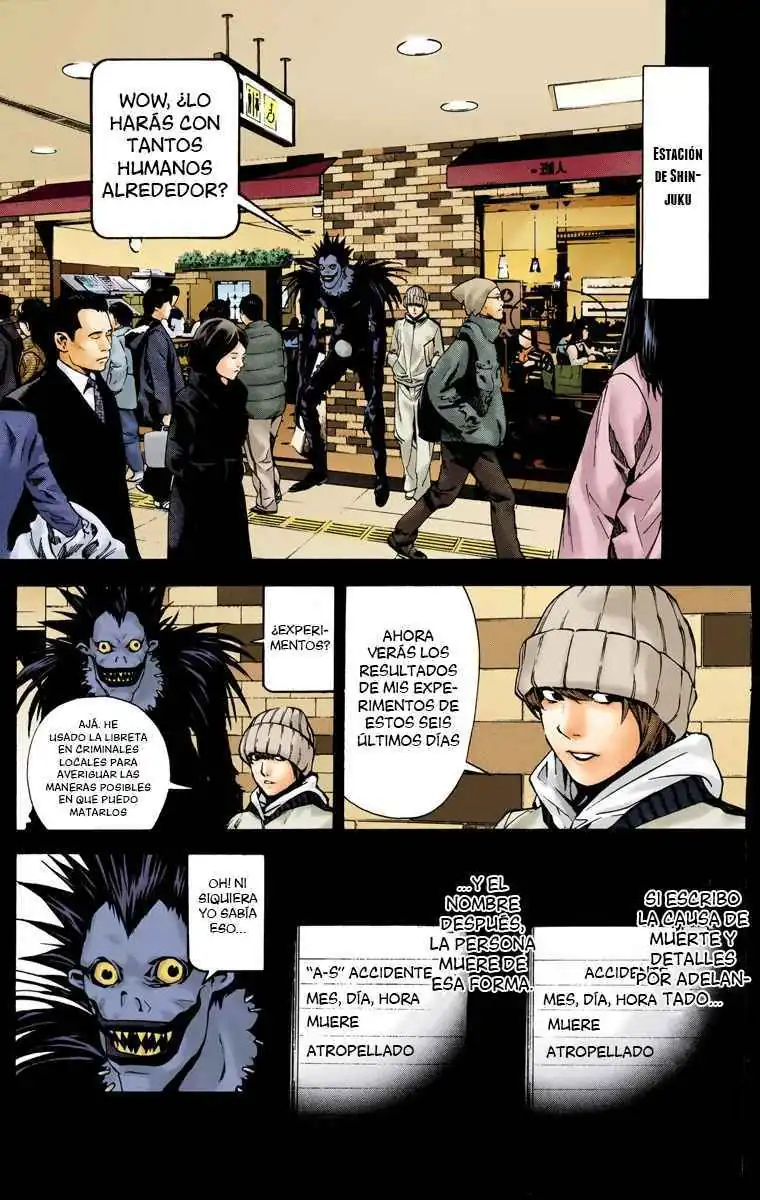 Página 7 — Death Note - full color Capítulo 9