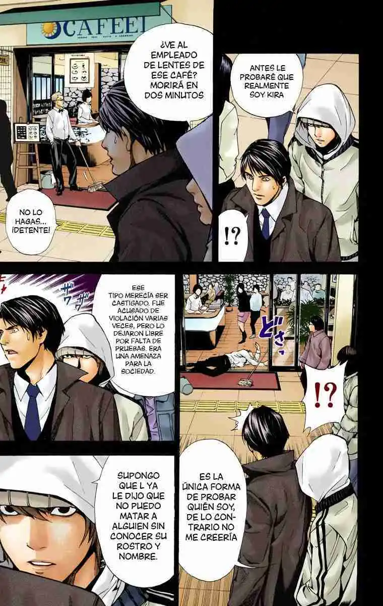 Página 9 — Death Note - full color Capítulo 9