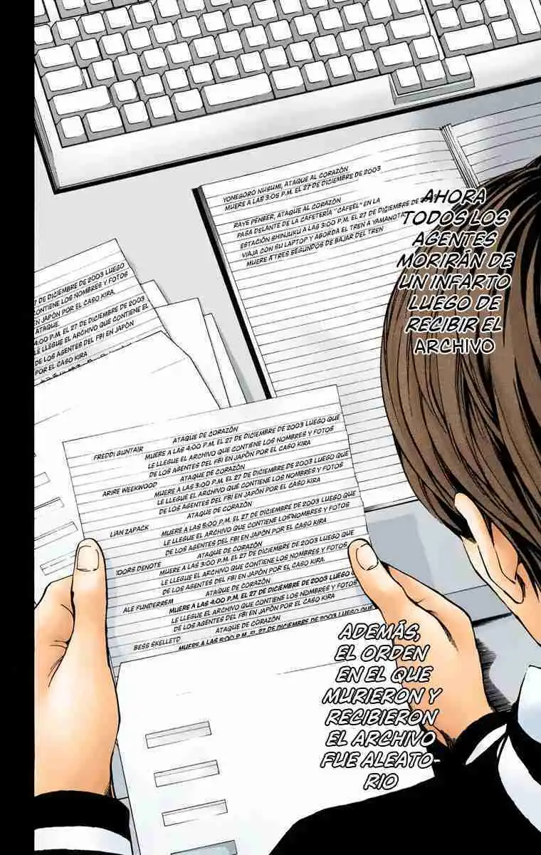 Página 18 — Death Note - full color Capítulo 9