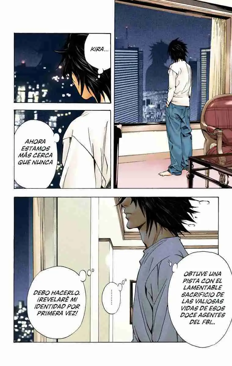 Página 18 — Death Note - full color Capítulo 10