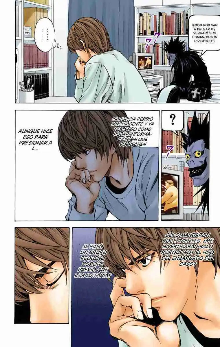 Página 20 — Death Note - full color Capítulo 10