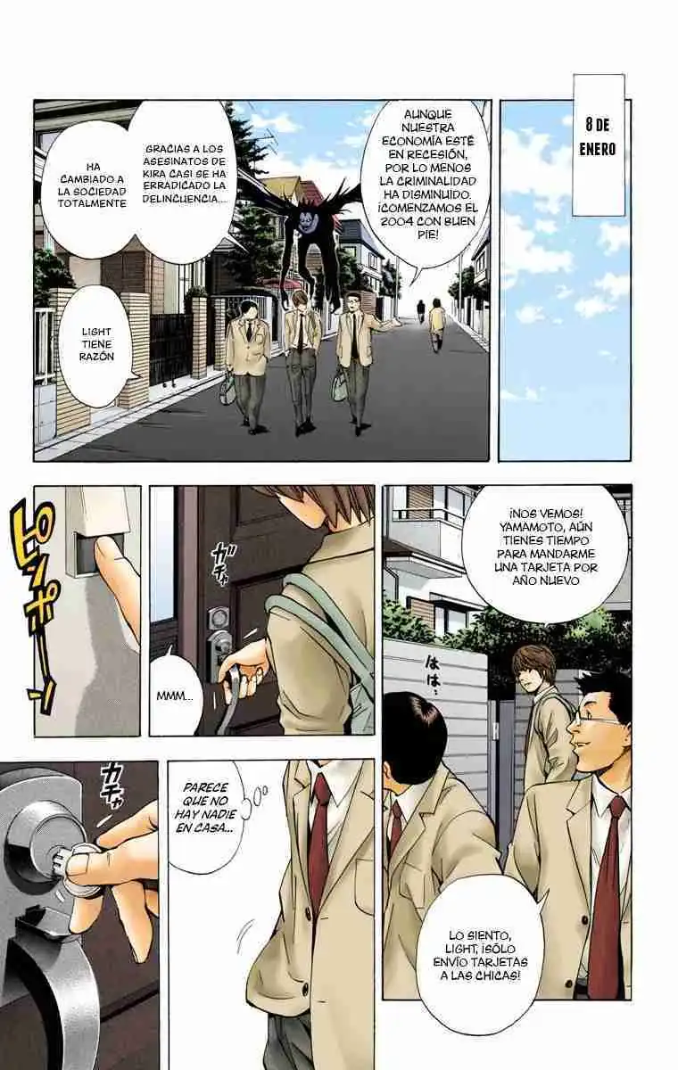 Página 7 — Death Note - full color Capítulo 16