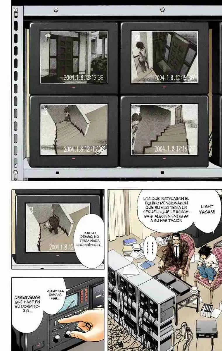 Página 8 — Death Note - full color Capítulo 16