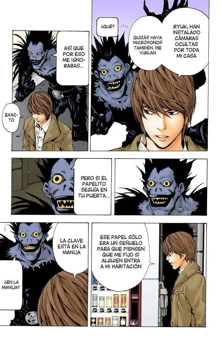 Página 13 — Death Note - full color Capítulo 16