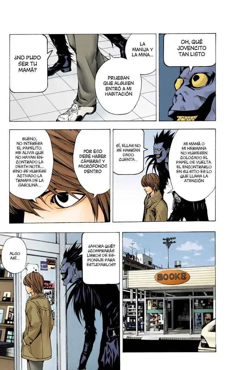 Página 15 — Death Note - full color Capítulo 16