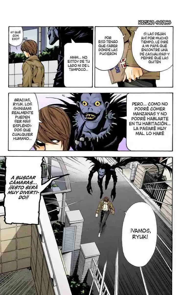 Página 19 — Death Note - full color Capítulo 16